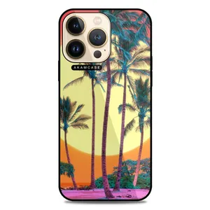 AKAM AMC-WA13PRO-LEAVES-24 Cover For Apple iPhone 13 Pro