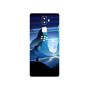 MAHOOT Blue Mountains Digital Art Cover Sticker for BlackBerry Evolve