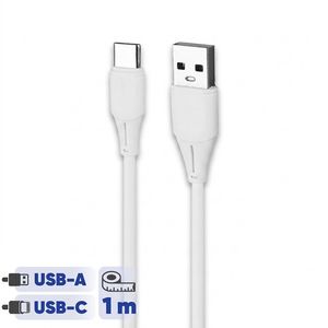 کابل تبدیل USB به USB-C مدل فست شارژ طول 1 متر
