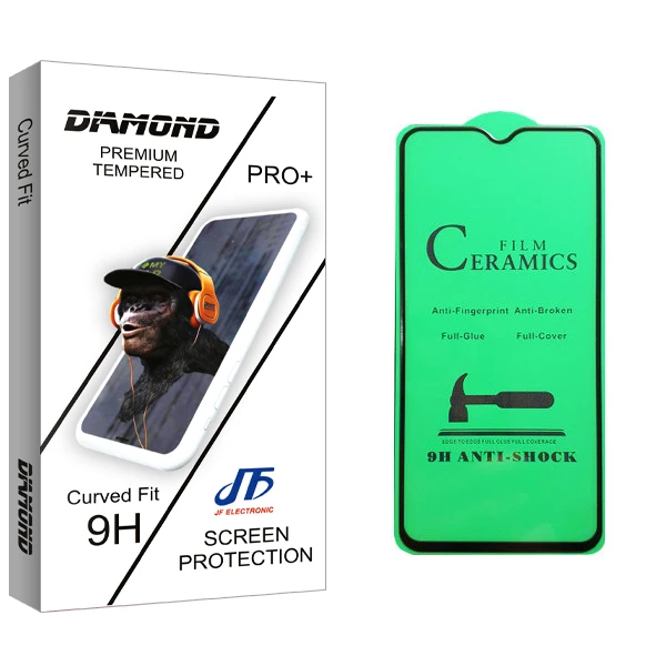 محافظ صفحه نمایش سرامیکی جی اف مدل Diamond glass مناسب برای گوشی موبایل سامسونگ Galaxy M31