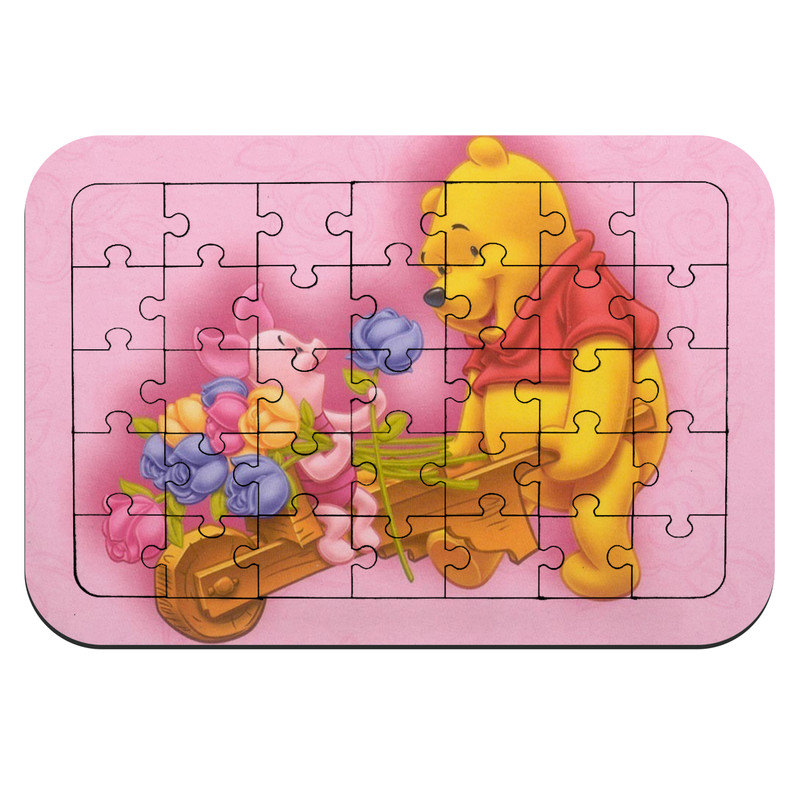 پازل 35 تکه طرح وینی د پو و دوستان مدل NI1576 