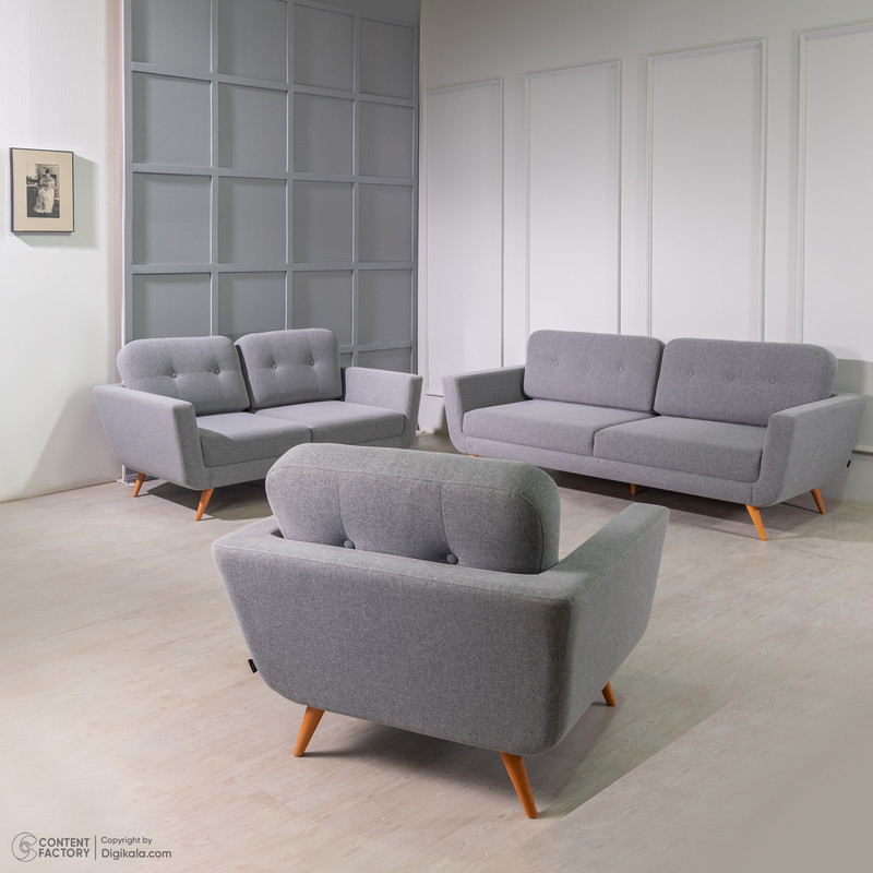 مبل راحتی هفت نفره مدل انزو york 01 - pure