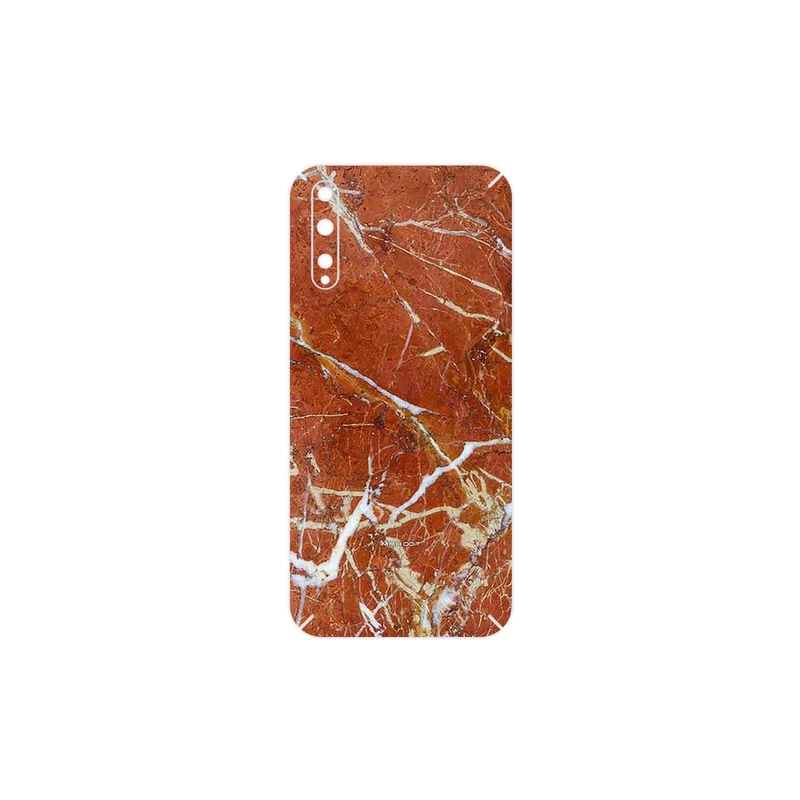برچسب پوششی ماهوت مدل Red Marble مناسب برای گوشی موبایل هوآوی Y8p
