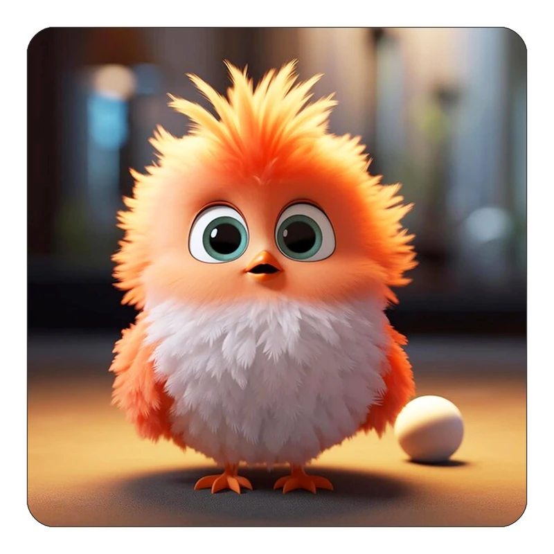 مگنت کاکتی طرح حیوانات کارتونی مدل mp28098