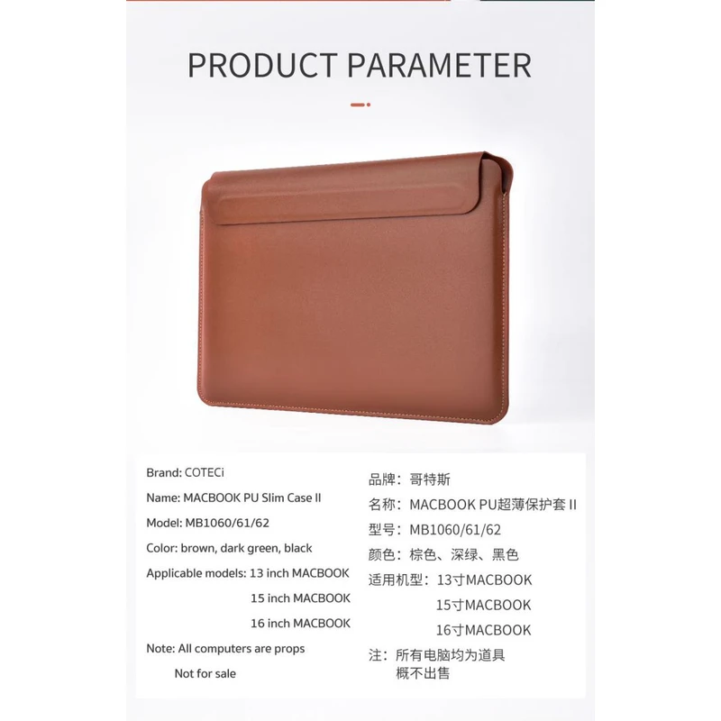 عکس شماره 3 : کیف لپ تاپ کوتتسی مدل mb1060 مناسب برای مک بوک پرو-ایر 13 اینچ