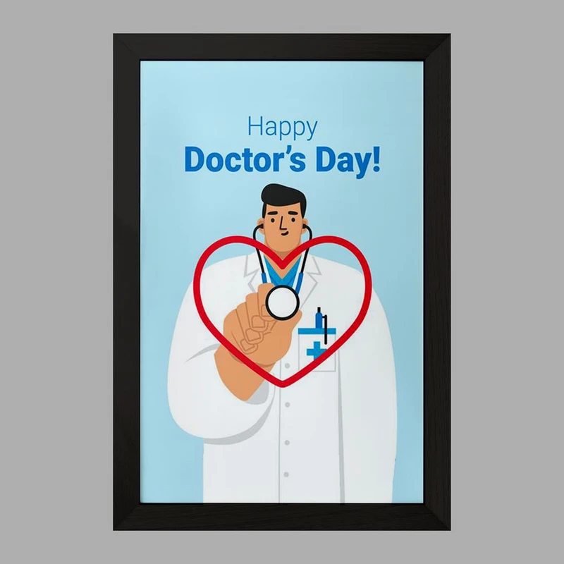 تابلو خندالو مدل پزشک و پرستار کد 31031