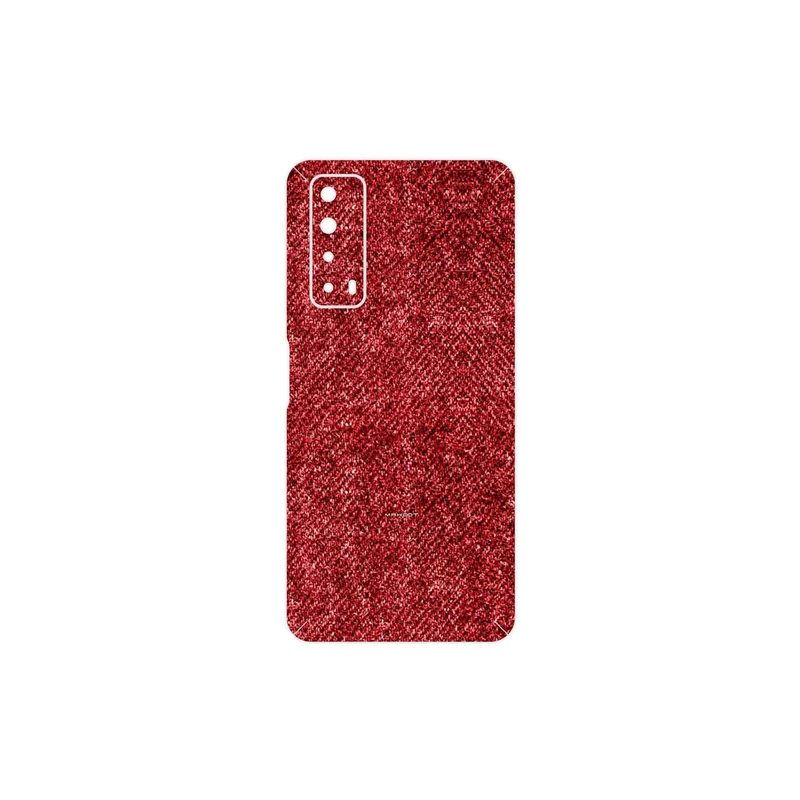 برچسب پوششی ماهوت مدل Fabric Texture 4 مناسب برای گوشی موبایل هوآوی Y7a