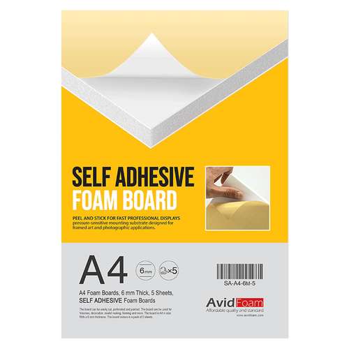  فوم برد آویدفوم مدل SA-A4-6M بسته 5 عددی