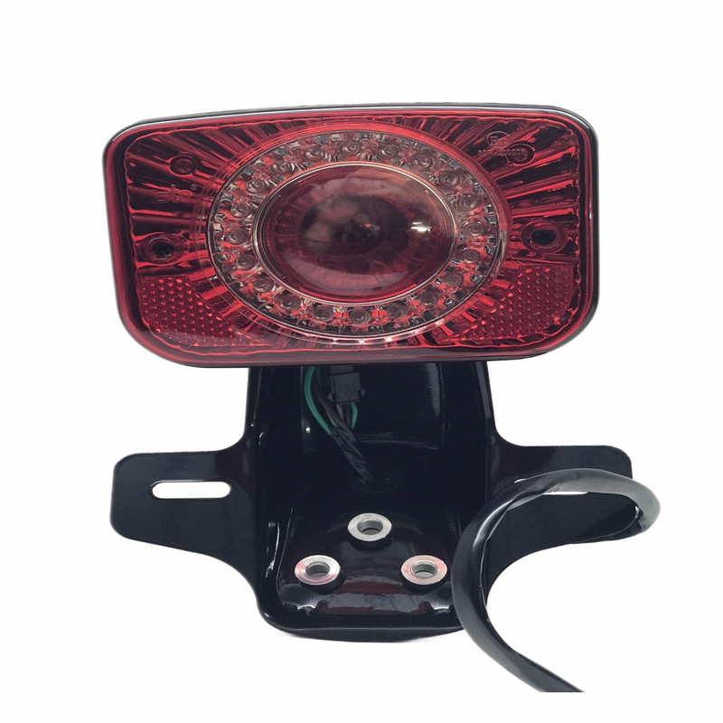 چراغ خطر عقب موتور سیکلت ام دی اچ مدل احسان کد 20LED مناسب برای CDI