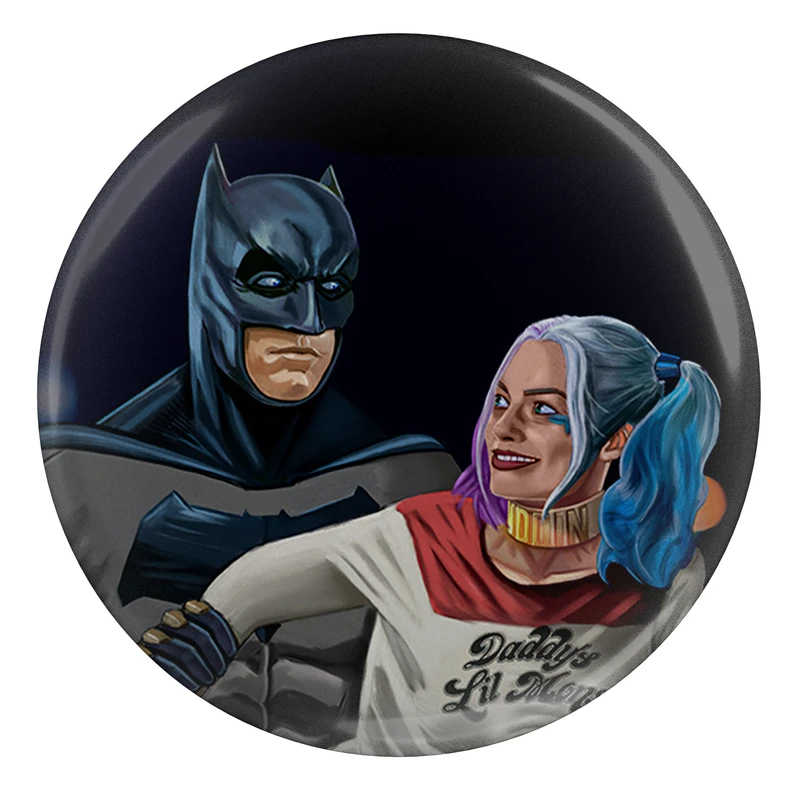 پیکسل طرح مارگو رابی هارلی کویین و بتمن مدل S11089