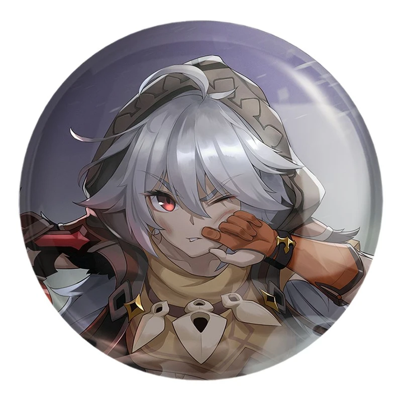 پیکسل خندالو طرح بازی گنشین ایمپکت Genshin Impact کد 24614 مدل بزرگ