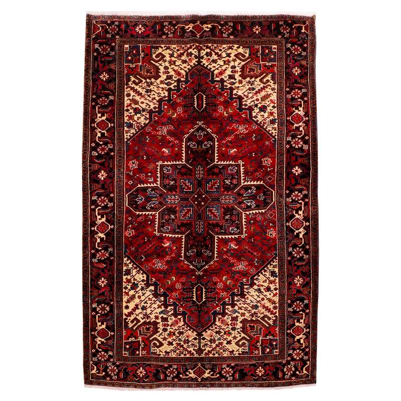 فرش دستباف قدیمی شش متری سی پرشیا کد 154067