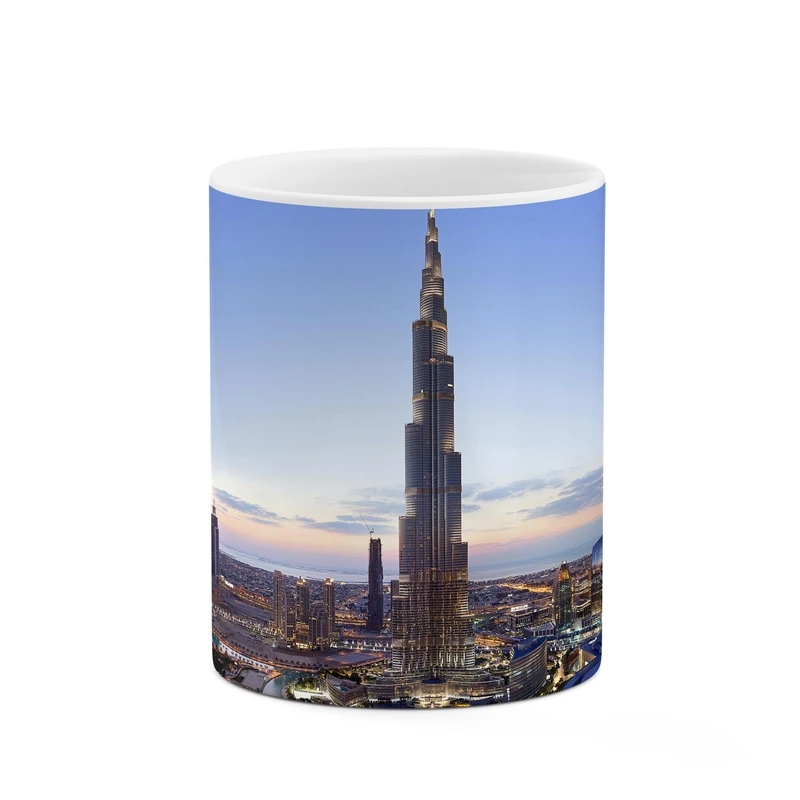 ماگ کاکتی طرح برج خلیفه کد mgp10386