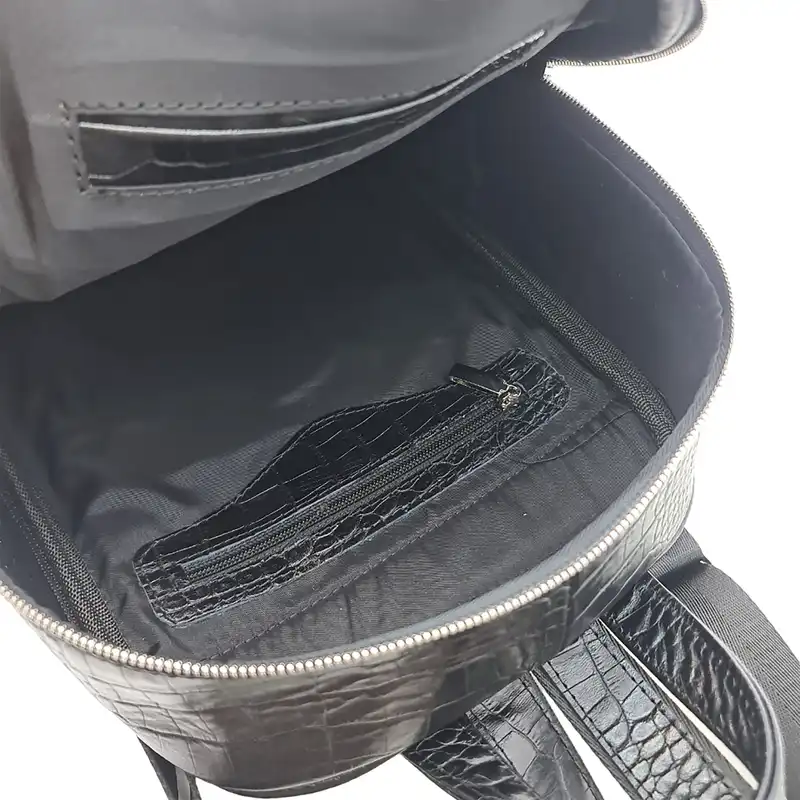 کوله پشتی زنانه مدل آریوس چرم طبیعی گاوی کد S_4822