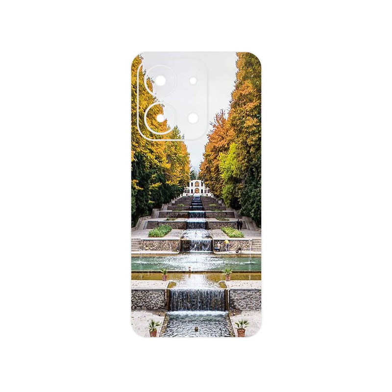 برچسب پوششی ماهوت مدل SHAHZADEH_Garden مناسب برای گوشی موبایل شیائومی Redmi 15C 4G