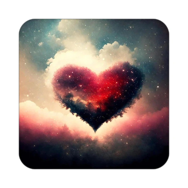 زیر لیوانی کاکتی مدل عاشقانه کد mp14030