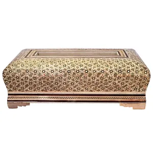 جعبه دستمال کاغذی خاتم کاری کد MRK5