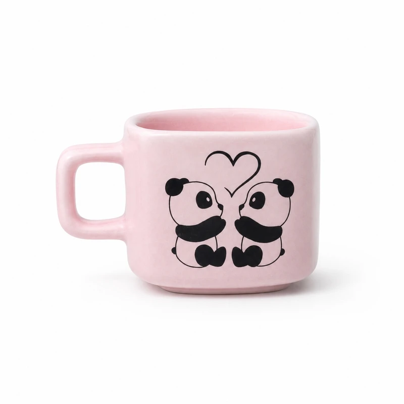 ماگ طرح طرح پاندا مدل Love Panda مدل 4014