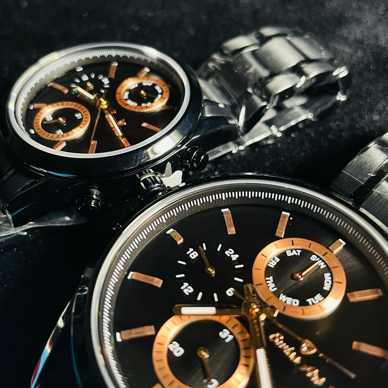 ست ساعت مچی عقربه‌ای زنانه و مردانه سوئیس آرت مدل 920134135-07