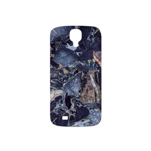 MAHOOT Broken black marble Cover Sticker for Samsung Galaxy S4