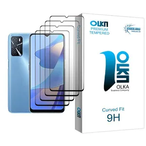 Cooling Olka Glass MIX004 Screen Protector For Oppo A16 Pack Of 4