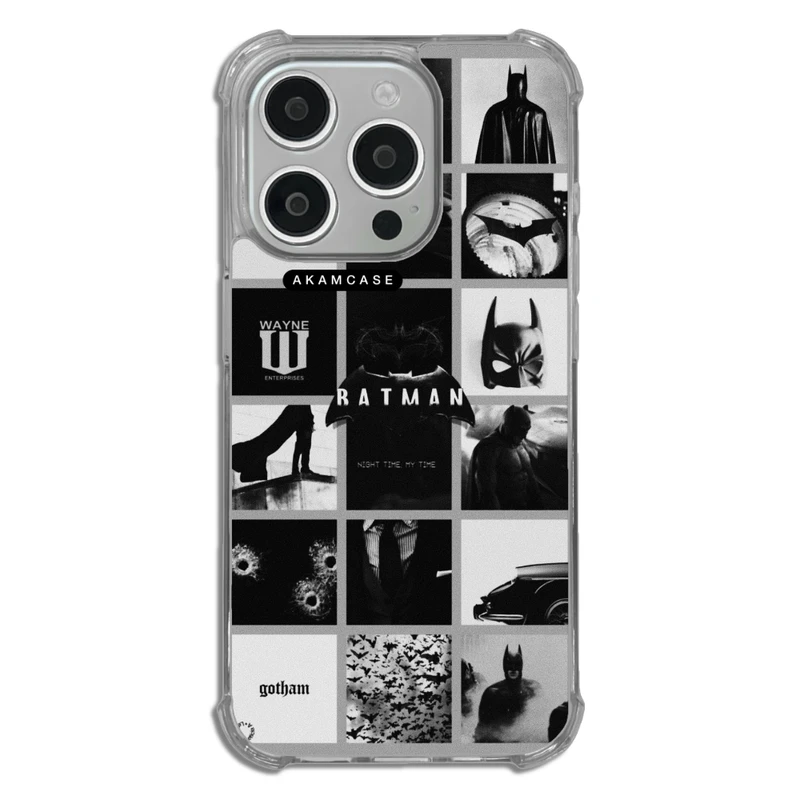 کاور آکام مدل AMCWTA15PRO-BATMAN10 مناسب برای گوشی موبایل اپل iPhone 15 Pro