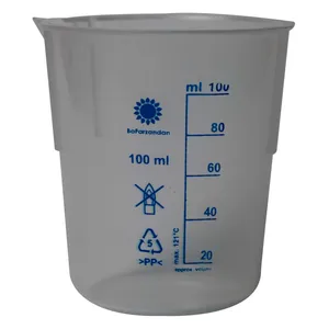 بشر آزمایشگاهی مدل conical ظرفیت 100 میلی لیتر