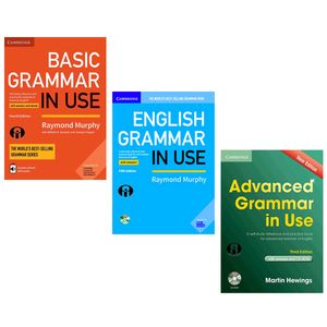 کتاب Grammar In Use اثر جمعی از نویسندگان انتشارات الوندپویان سه جلدی