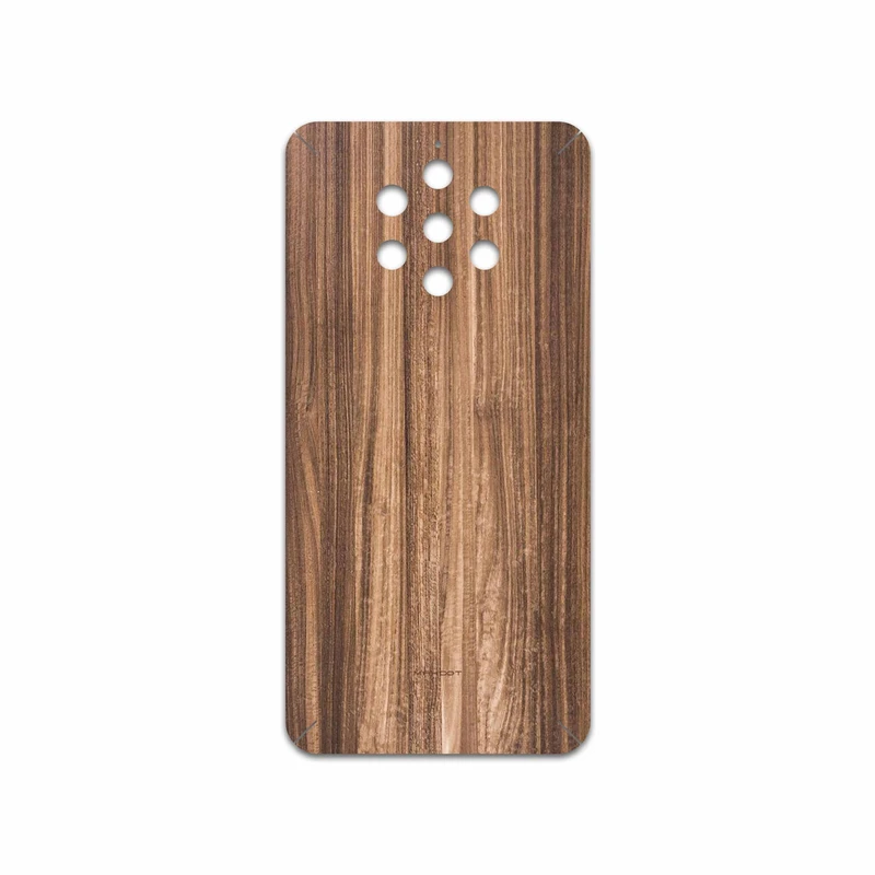 برچسب پوششی ماهوت مدل Light Walnut Wood مناسب برای گوشی موبایل نوکیا 9 Pureview