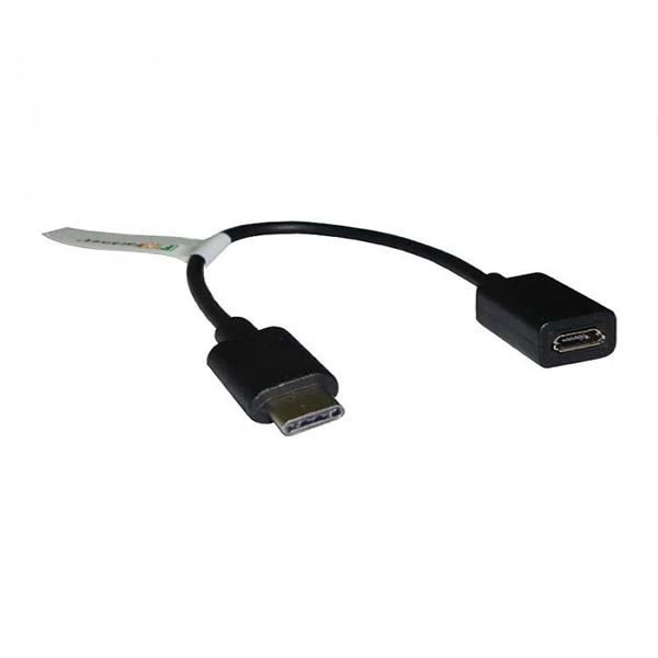 کابل تبدیل USB-C به MicroUSB  فرانت مدل FN-UCMF15 طول 0.15 متر