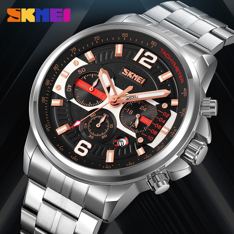 ساعت مچی عقربهای مردانه کوارتز اسکمی مدل 9332 SI