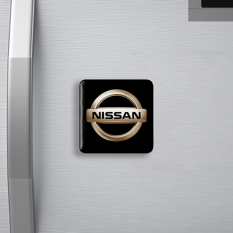مگنت خندالو طرح نیسان Nissan مدل مربعی کد 30728