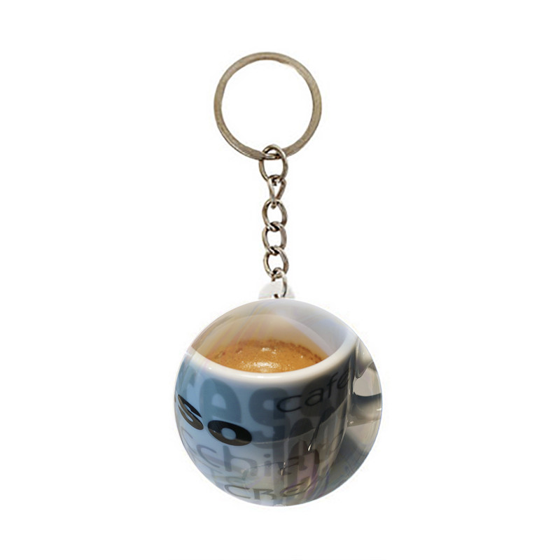 جاکلیدی عرش مدل فانتزی قهوه Coffee کد Asj5177