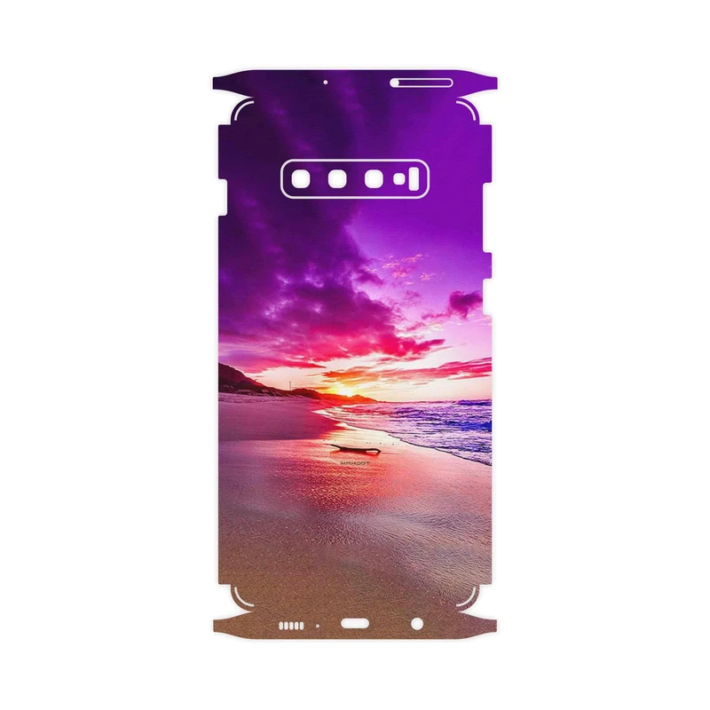 برچسب پوششی ماهوت مدل Sunset-FullSkin مناسب برای گوشی موبایل سامسونگ Galaxy S10 Plus