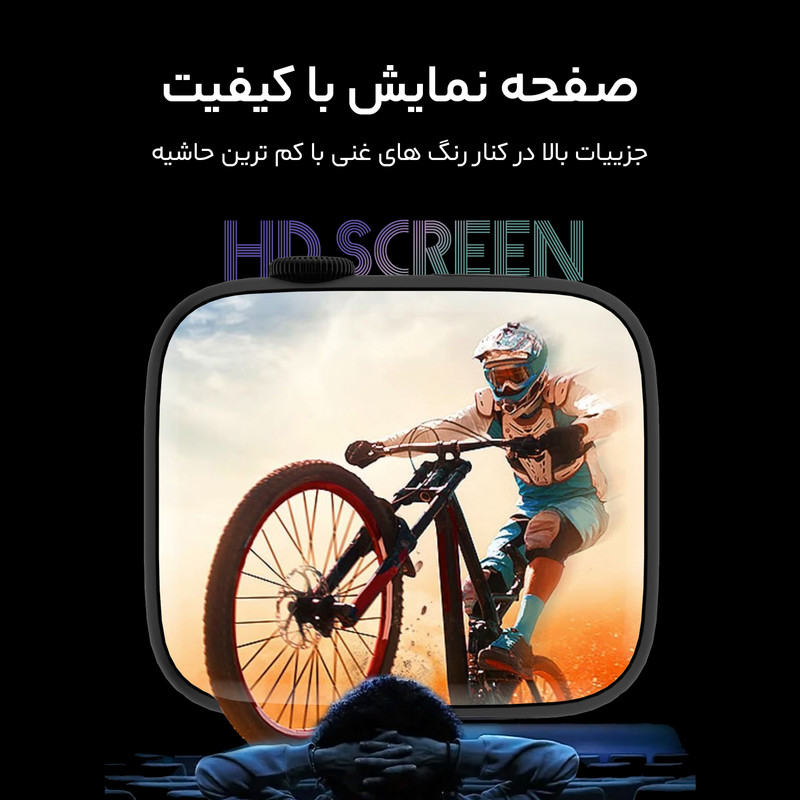 ساعت هوشمند 46 میلی متری راینو مدل WX50 به همراه هدفون بلوتوثی