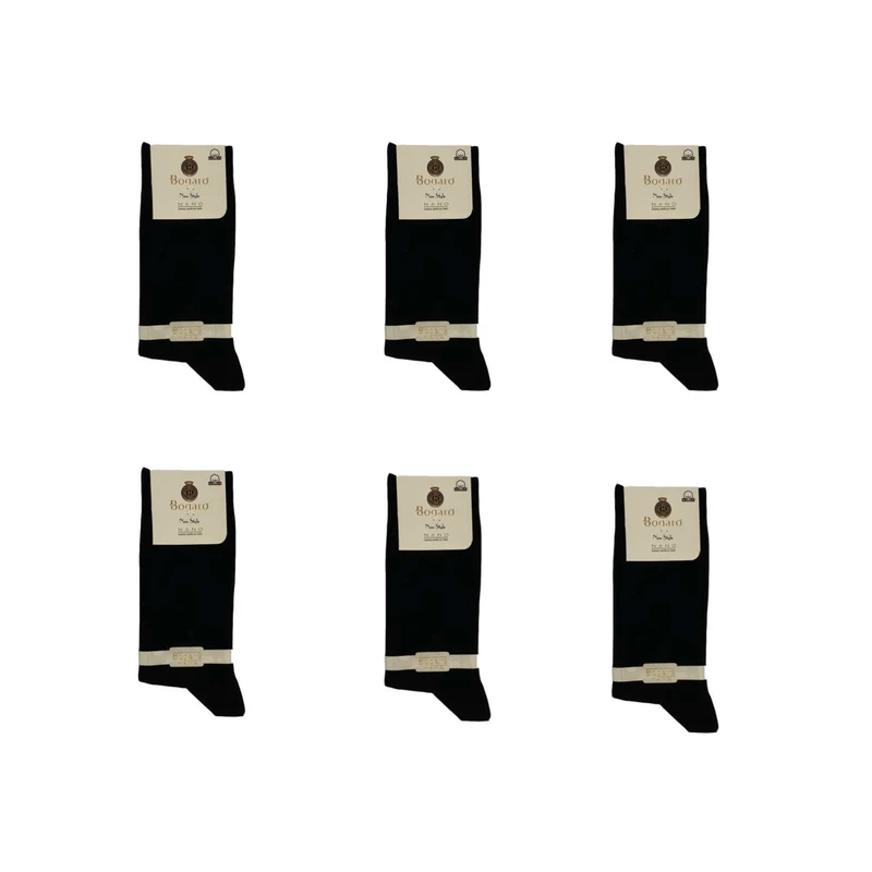 جوراب مردانه بوگارو مدل 9990 بسته 6 عددی