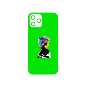 MAHOOT Collage of Women Portrait 3 Cover Sticker for Apple iPhone 12 Pro