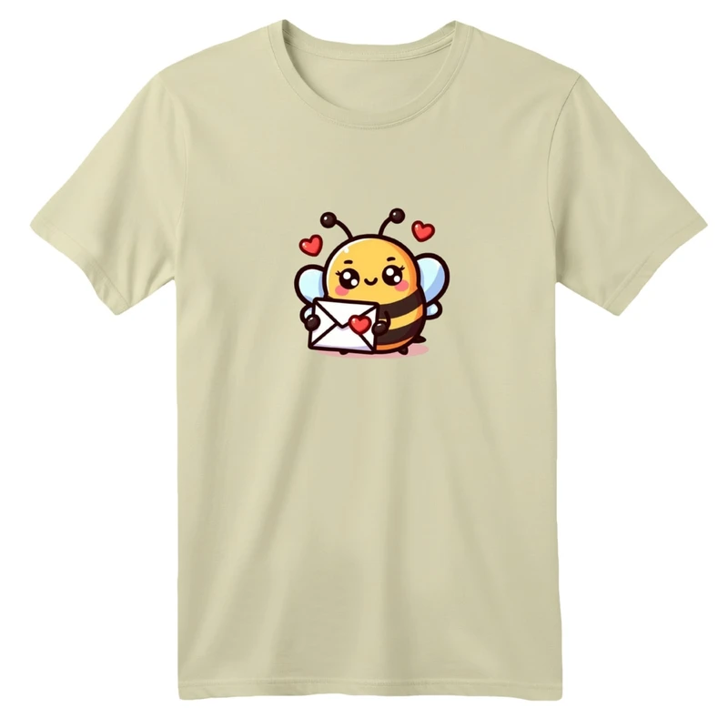 تی شرت آستین کوتاه بچگانه مدل زنبوری کد 03