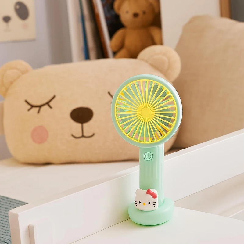 پنکه شارژی مدل کیتی طرح سه حالت باد ظرفیت 400 میلی آمپر