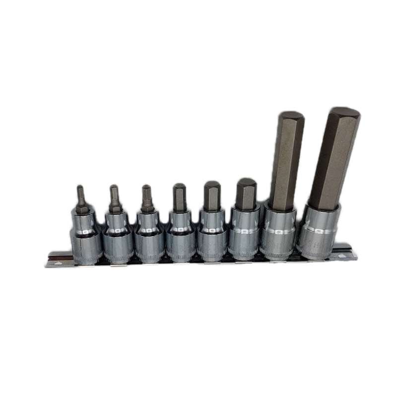 مجموعه 8 عددی آچار بکس آلن هاردکس مدل S12-H-8PC