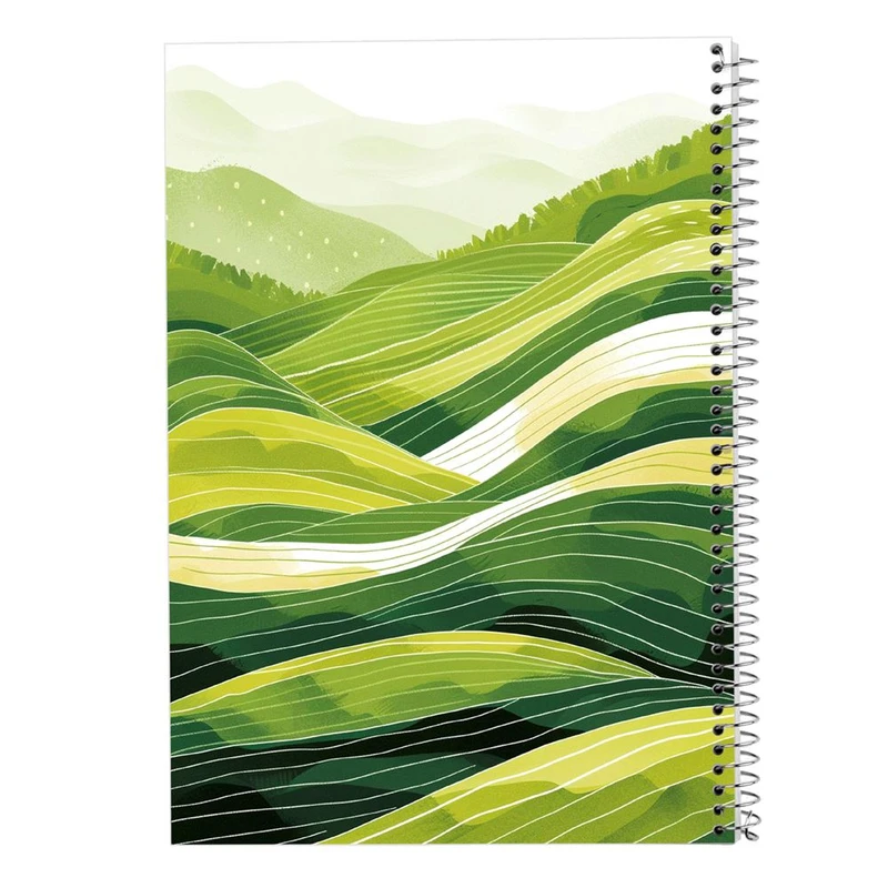 دفتر لیست خرید 50 برگ مدوپد مدل طبیعت کد DF15440