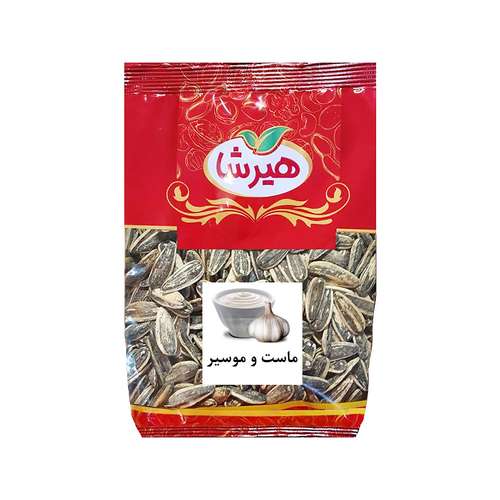 تخمه دور سفید با طعم ماست و موسیر هیرشا - 200 گرم