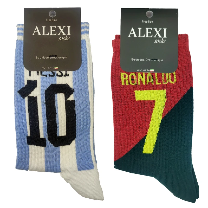 جوراب ساق بلند مدل SC062 بسته 2 عددی