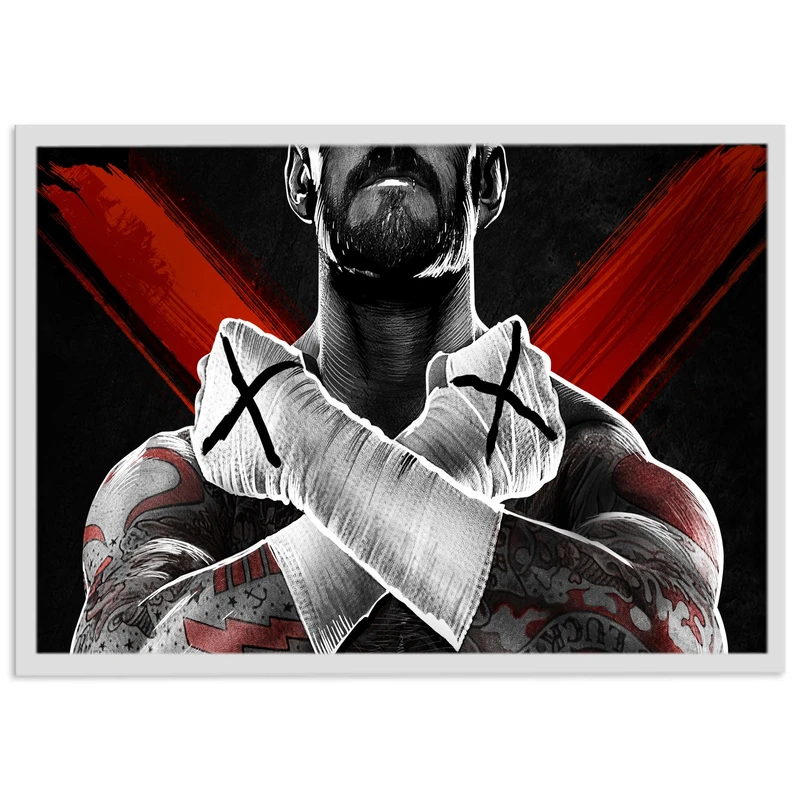 تابلو نوری بکلیت مدل طرح بازی گیم نت Cm punk مدل چراغدار W-s1388