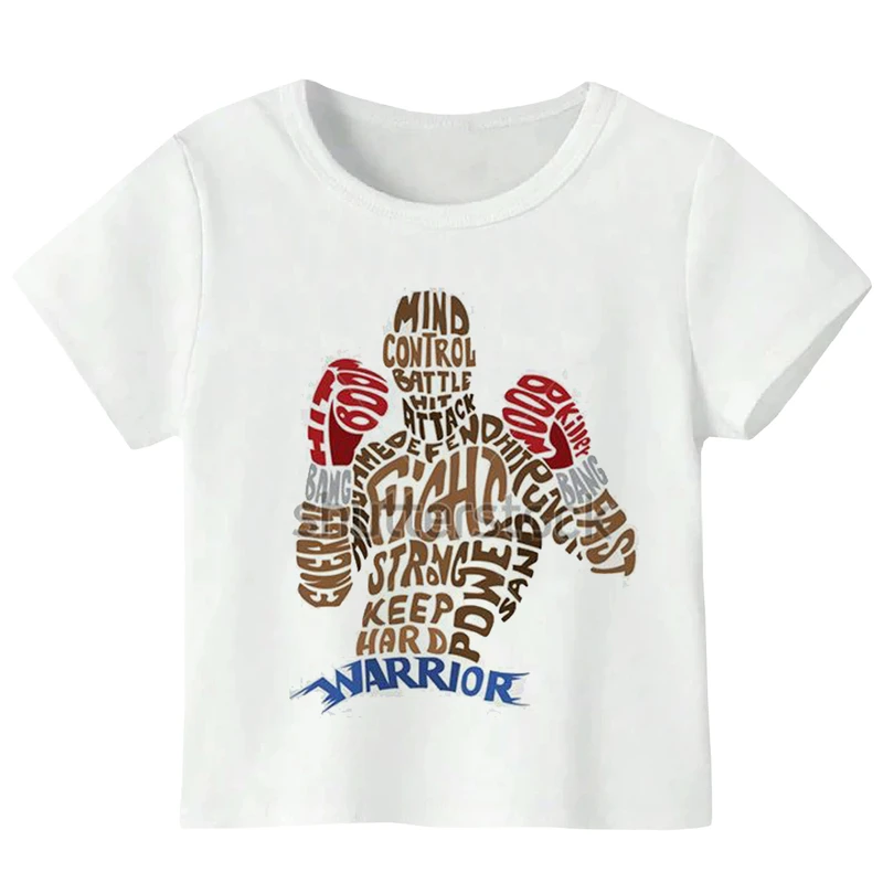 تی‌شرت آستین کوتاه پسرانه مدل بوکس W251