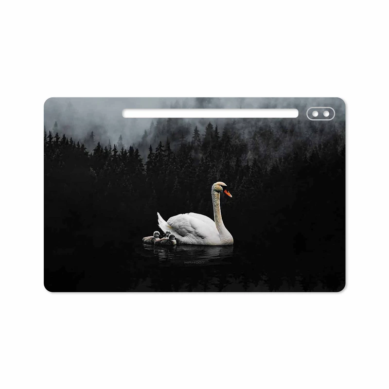 برچسب پوششی ماهوت مدل Swan Lake مناسب برای تبلت سامسونگ Galaxy Tab S6 2019 SM-T865