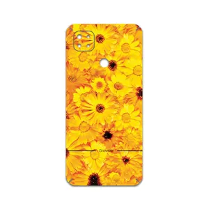 MAHOOT Yellow-Flower Cover Sticker for Xiaomi Redmi 9C NFC