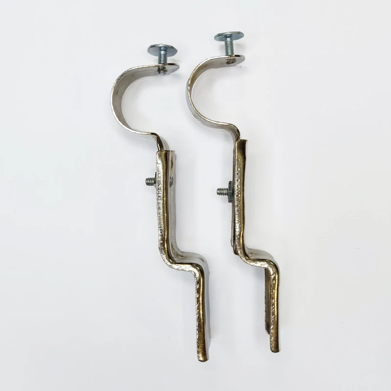 عکس شماره 2 : پایه نگهدارنده میله پرده مدل سقفی بسته دو عددی