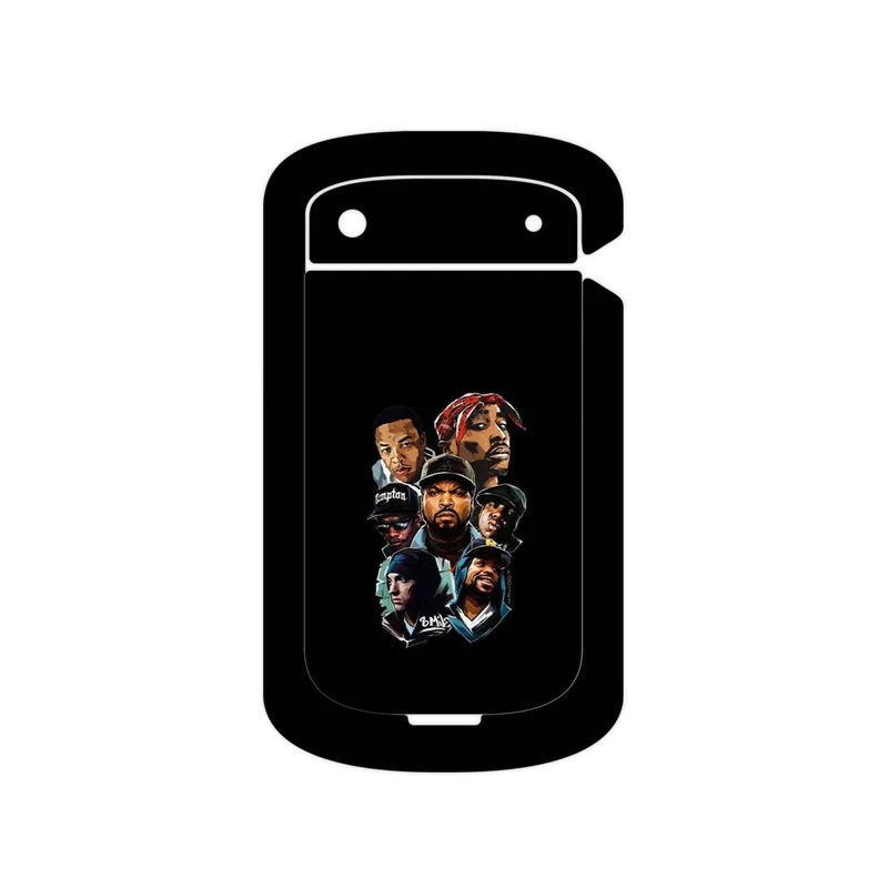 برچسب پوششی ماهوت مدل Great Rappers Digital Art مناسب برای گوشی موبایل بلک بری Bold Touch 9900