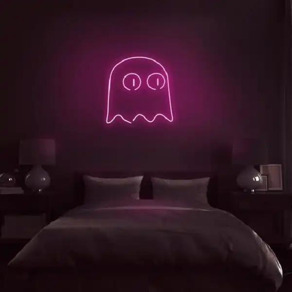 چراغ نئونی دیواری طرح روح